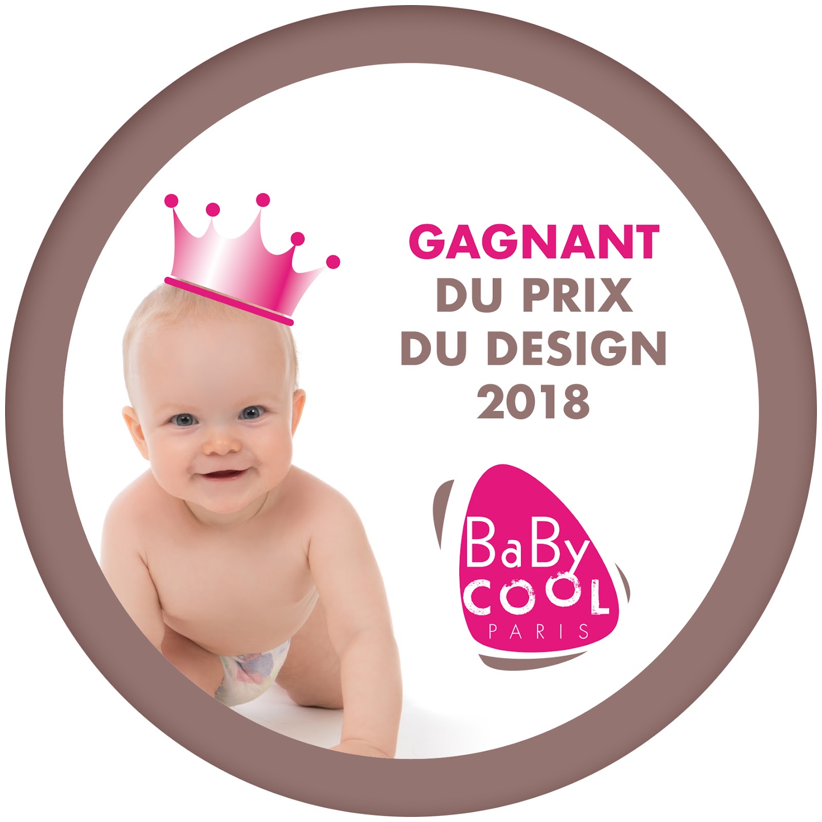 Gagnant du prix design 2018 - baby cool