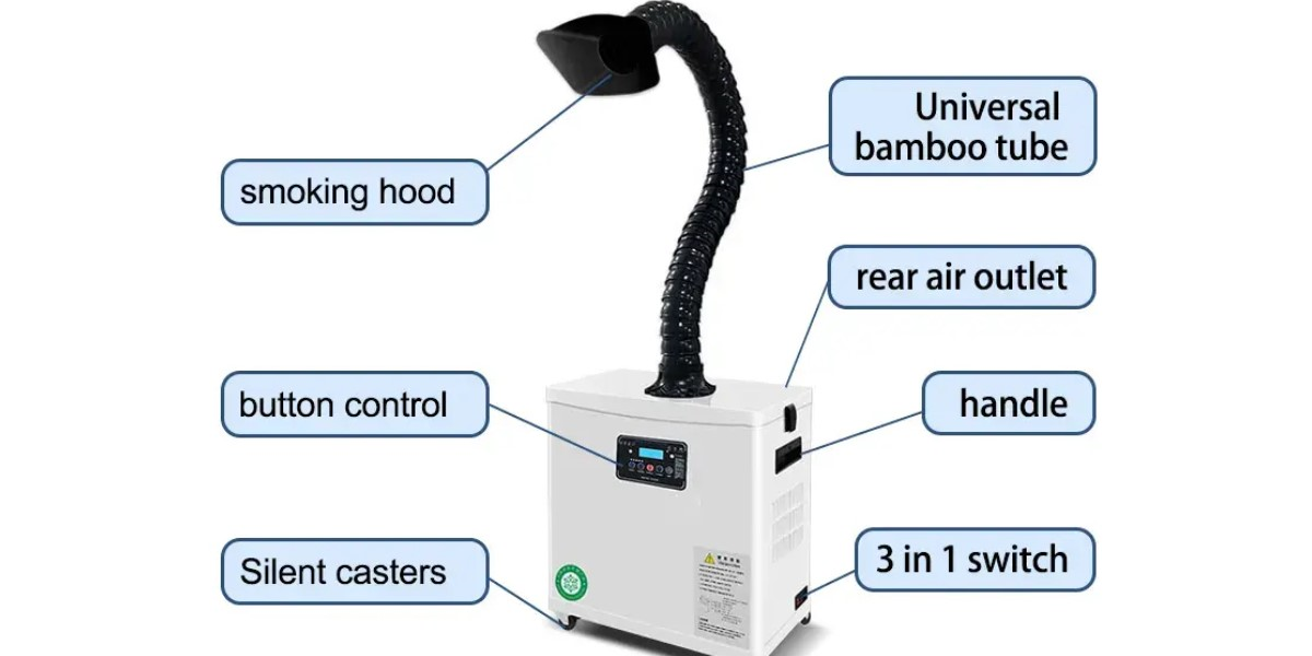 various parts of a DTF printer’s air filter