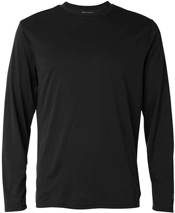 Champion Adult Double Dry Long-Sleeve Interlock T-Shirt