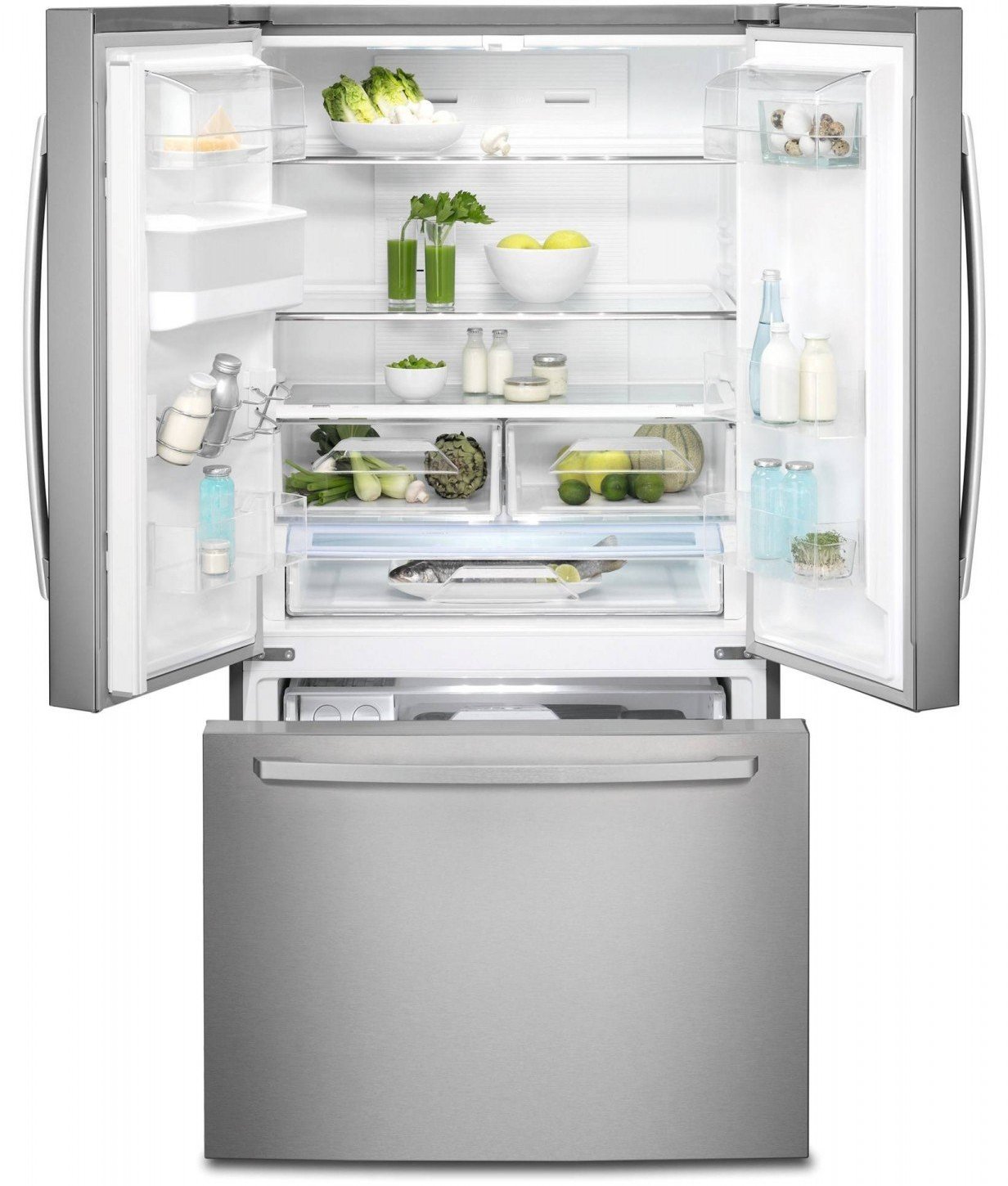 Холодильник Electrolux EN6086JOX с открытой холодильной камерой