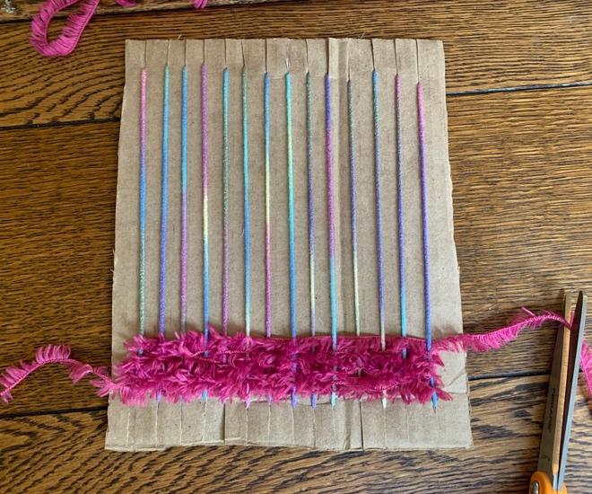 Weaving at Home – PaintBox Art Studio