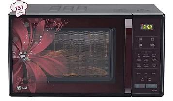 LG 21 L कन्वेक्शन माइक्रोवेव ओवन (MC 2146BRT, बरगंडी लाल) : Amazon.in: उपकरण