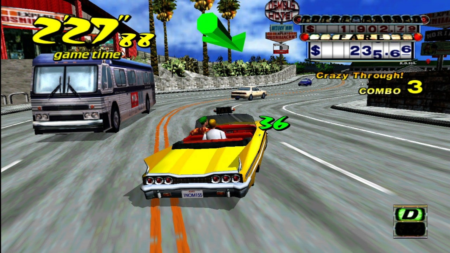 Crazy Taxi Gameplay
