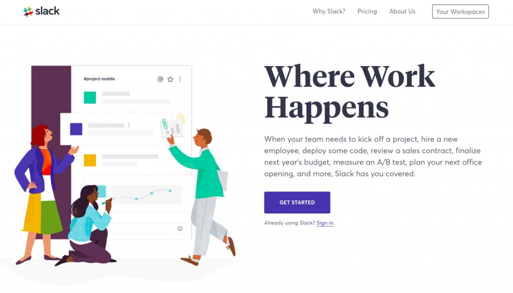 Landing Page