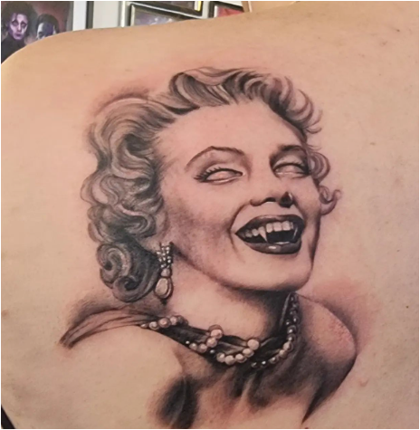 Devil Marilyn Tattoo