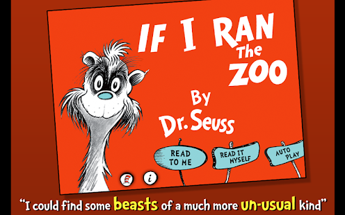 If I Ran the Zoo - Dr. Seuss apk Review