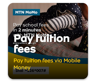 How to pay tuition fee via MTN Mobile Money  in Cameroon