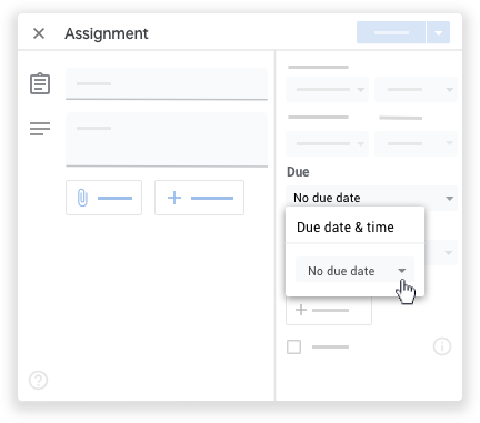 difference between assignment and quiz assignment in google classroom