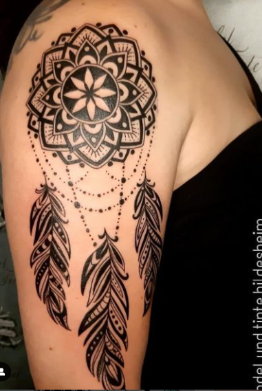 Mandala Dream Catcher Tattoo