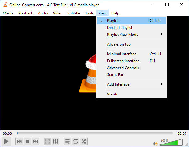 Open VLC Playlist