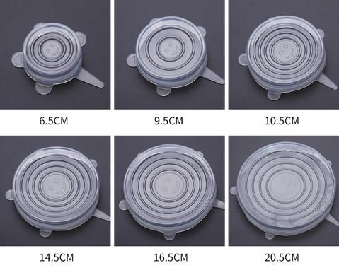 Silicone Stretch Lids