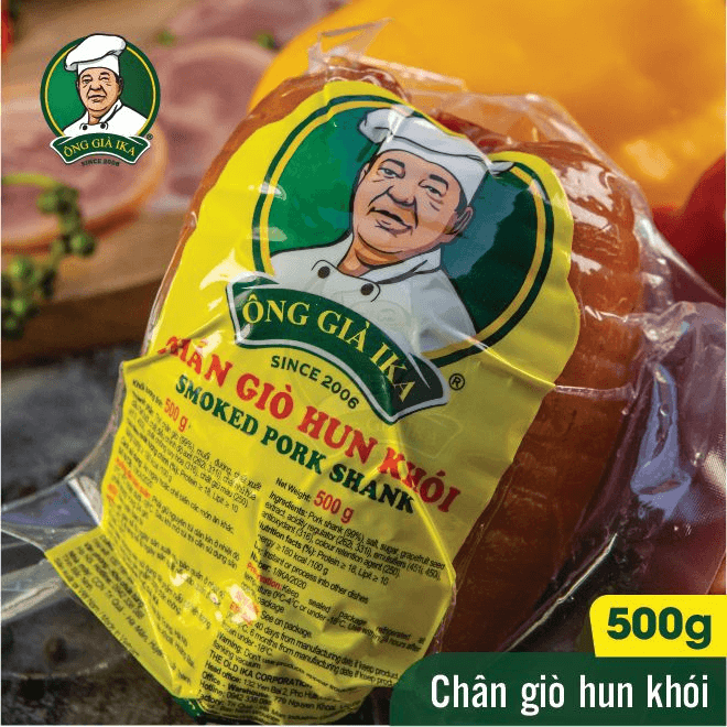 Chân giò hun khói IKA - Đồ ăn dã ngoại HOT HIT không thể bỏ qua