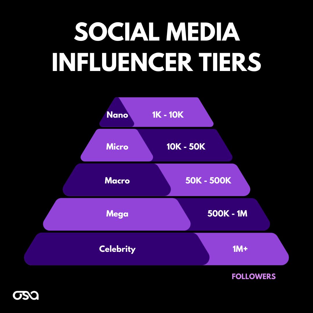 Social Media Influencer Tiers