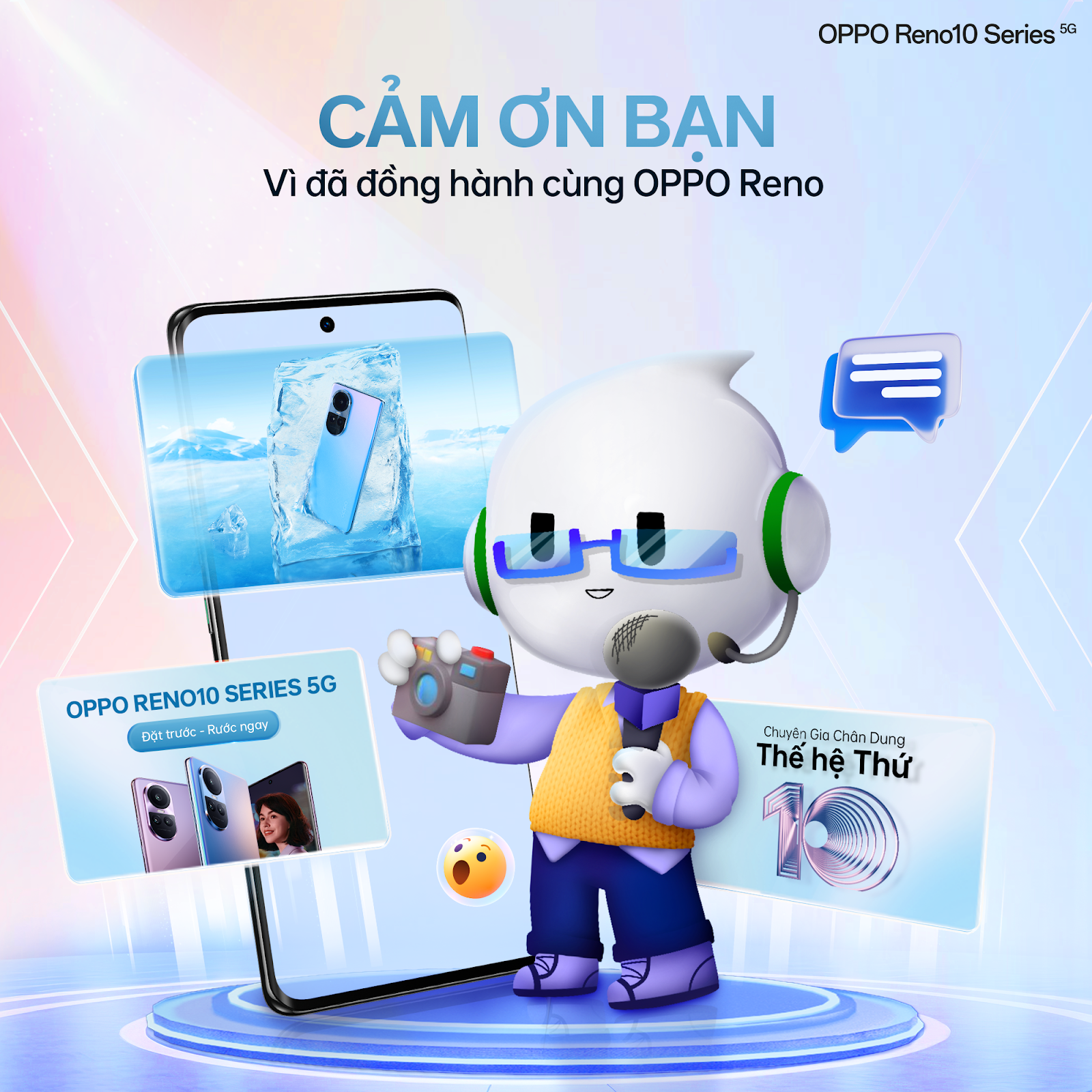 Reno10 Series 5G mở bán