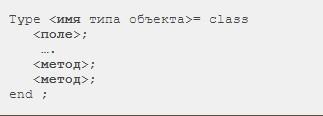 Объектно-ориентированное программирование в Pascal