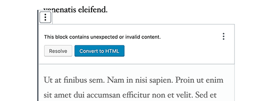 Converter para HTML