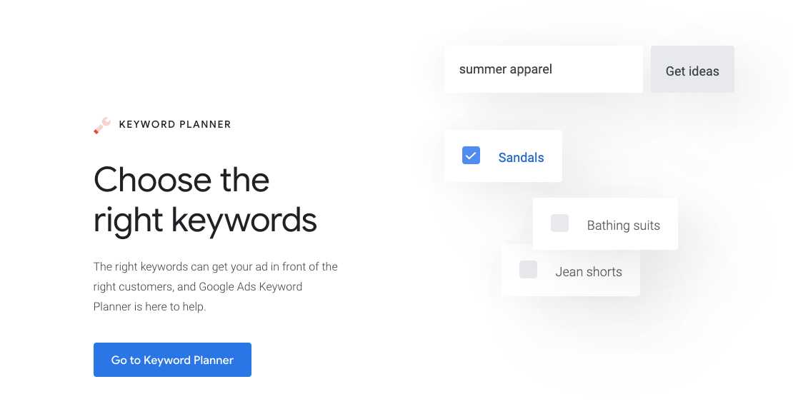 How to Improve Lead Quality: choose your keywords with google ads