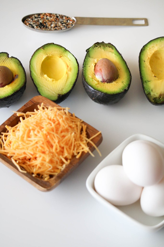 Ingredients Needed For Air Fryer Keto Baked Avocado Egg Recipe
