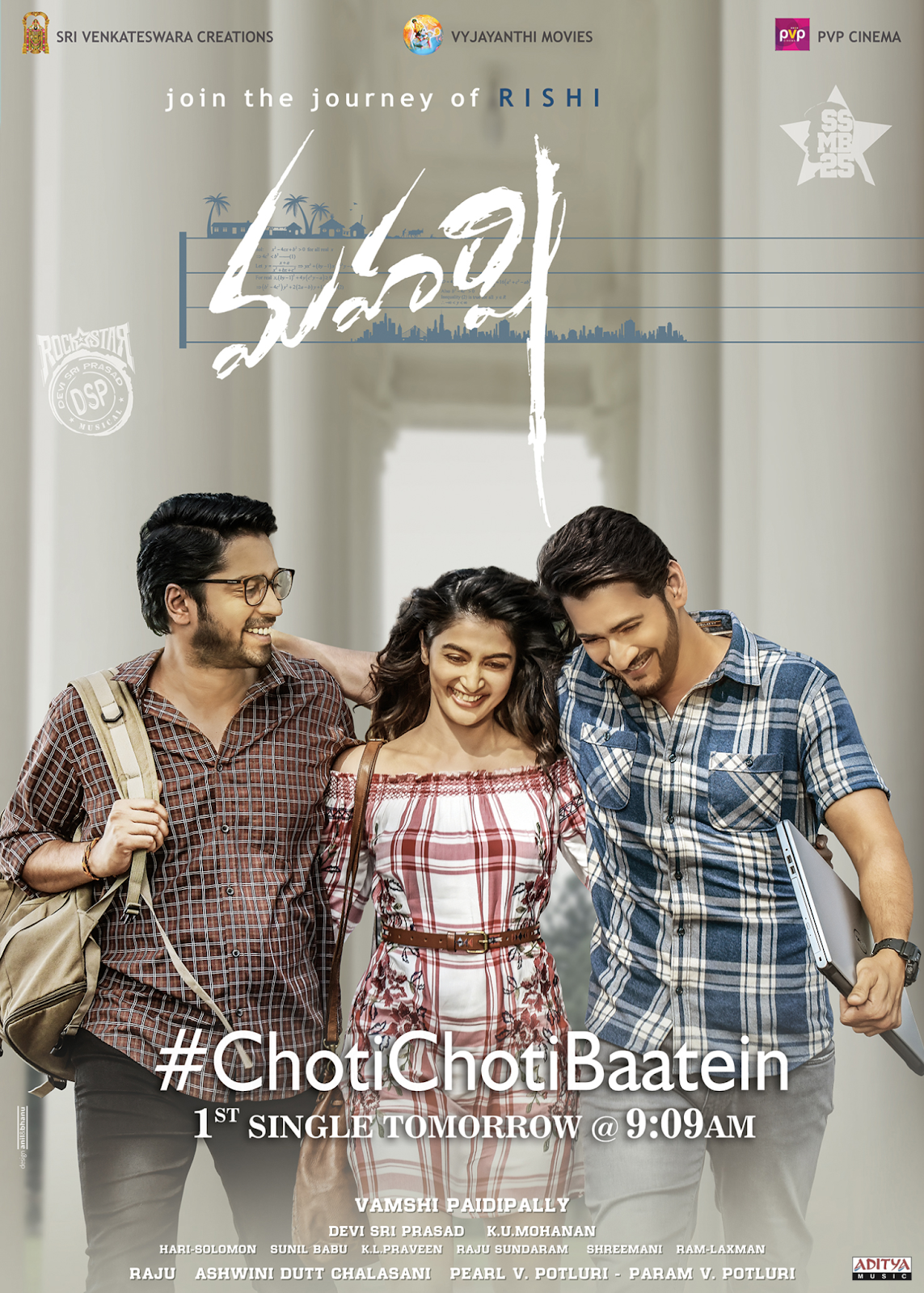 Maharshi official poster
