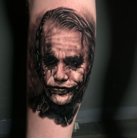 Creative Joker Tattoo