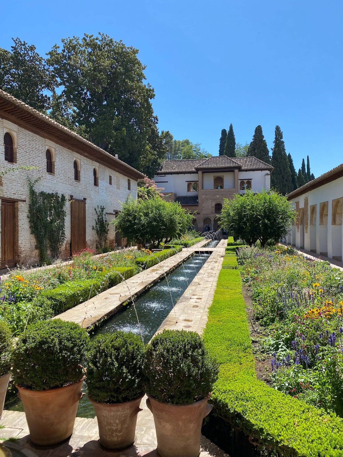 2 days in Granada, Generalife, gardens of the Alhambra, Granada, Spain