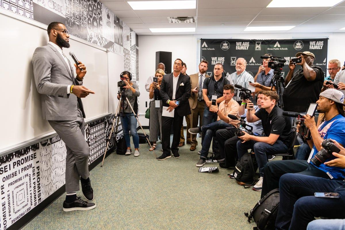 Stunning Criticism Of LeBron James And The Funding For The I Promise School