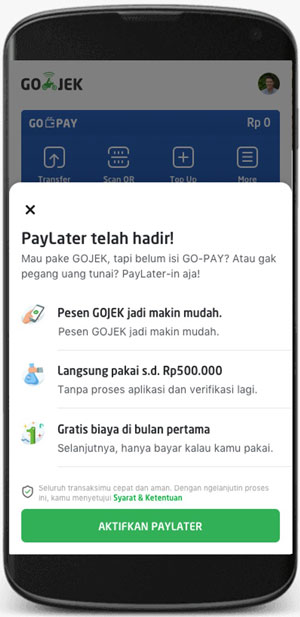 Gojek Paylater Soalfintech Com