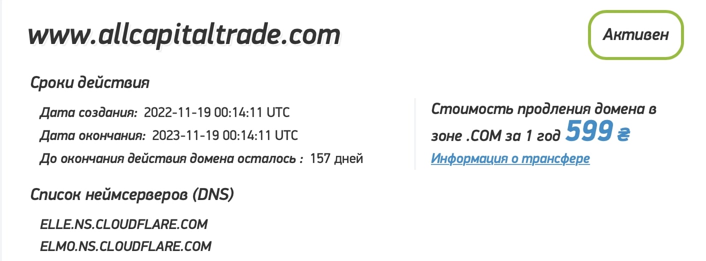 All Capital Trade: отзывы клиентов о работе компании в 2023 году