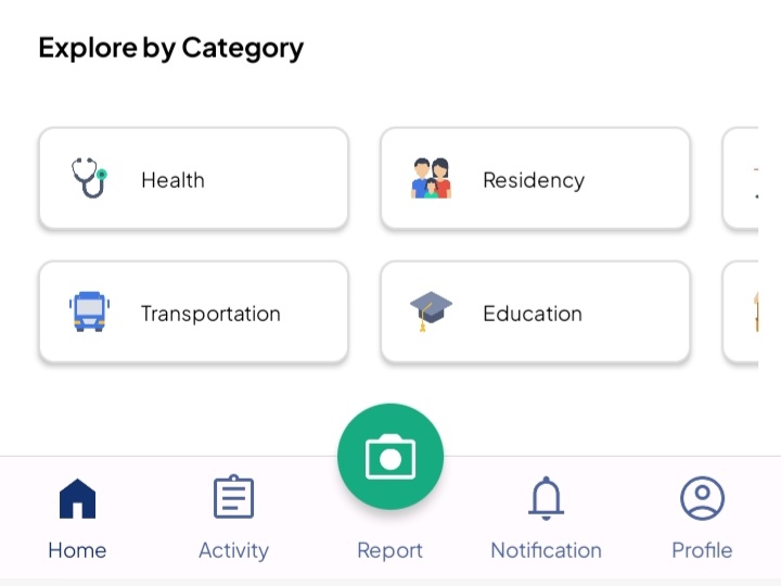 Health category on JAKI