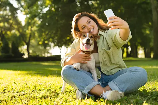 Girl Taking a Selfie