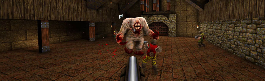 one of the best boomer shooters ever, quake