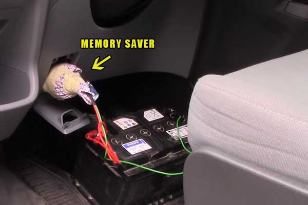 memory saver is plugged into a source
