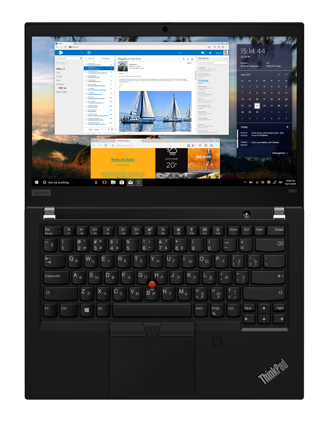 Ноутбук LENOVO ThinkPad T490 (20N3000GRT)