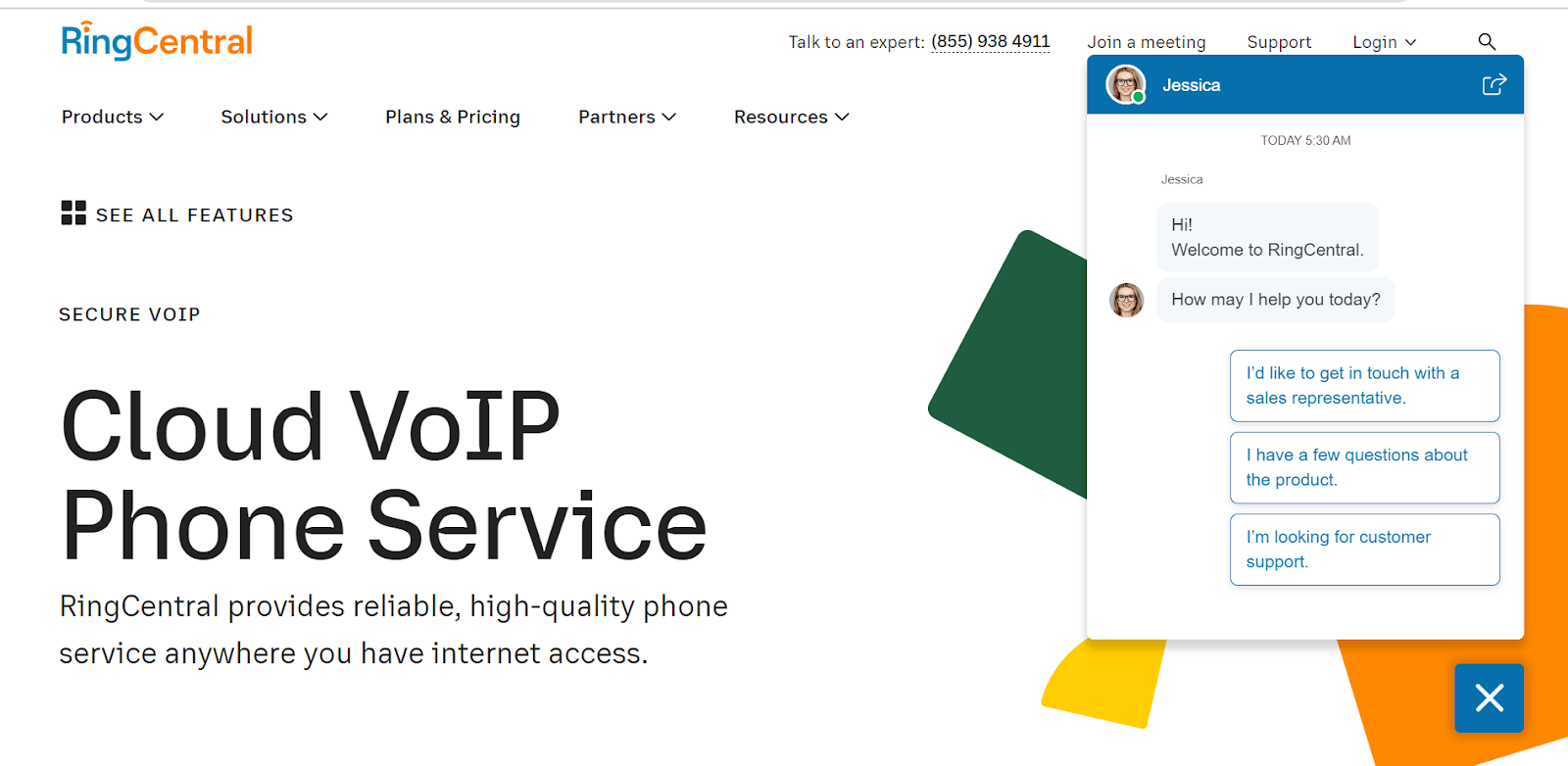 RingCentral best voip software