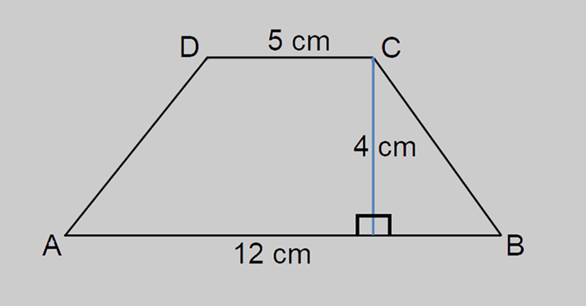 Ví dụ toán diện tích S hình thang lớp 5 rõ ràng nhất