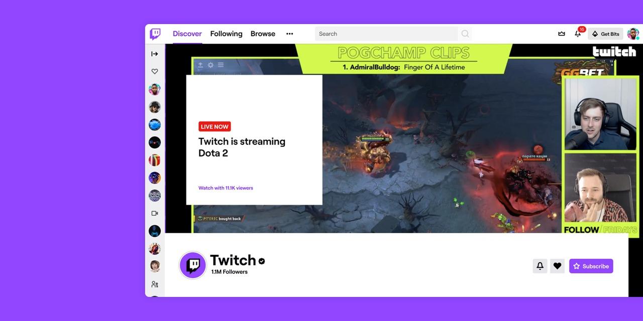 A New Look for Channel Pages | Twitch Blog