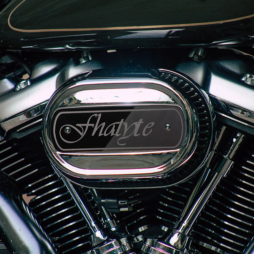 Insert de filtre à air personnalisé sur Harley Davidson