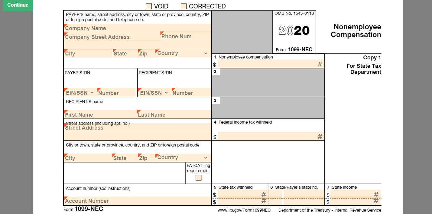 1099 Tax Form Fill Online Printable Fillable Blank Pdffiller