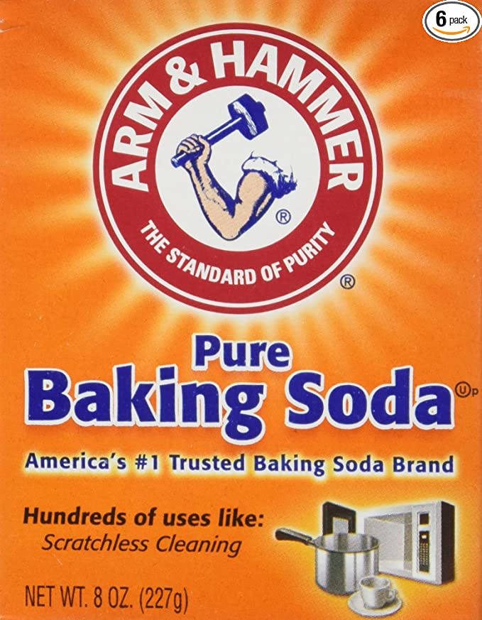 ARM & HAMMER Pure Baking Soda 8 oz (Pack of 6)