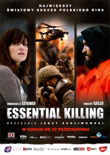 Przód ulotki filmu 'Essential Killing'