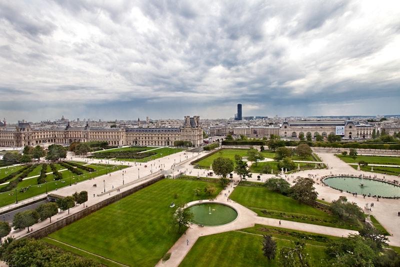 Jardines de las Tullerías - Lugares para visitar en París