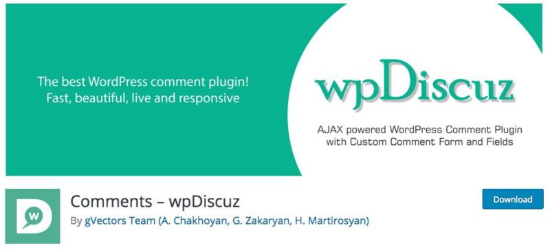 Plugin wpDiscuz
