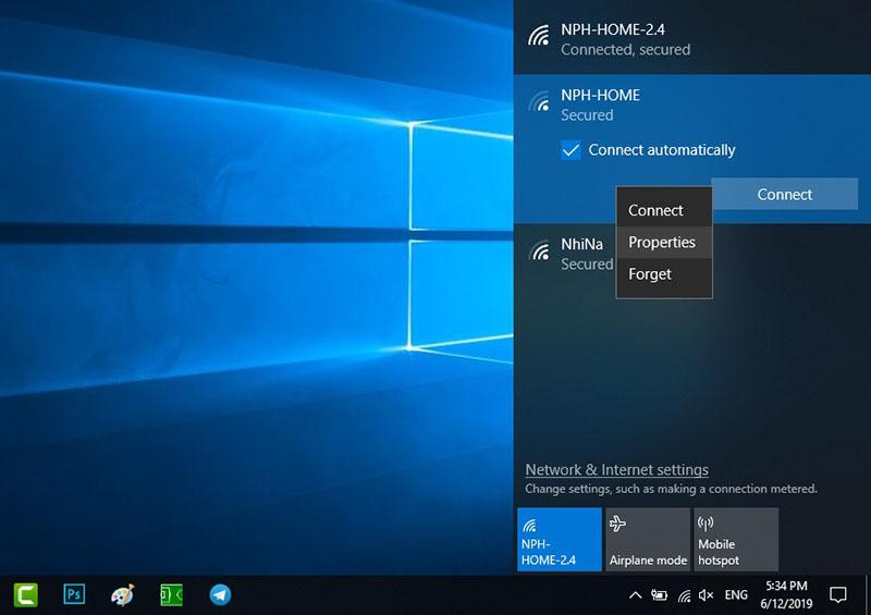 Biện pháp khắc phục lỗi không kết nối được wifi trên windows 10