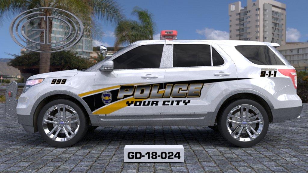 GD-18-024 Police Graphics Kit
