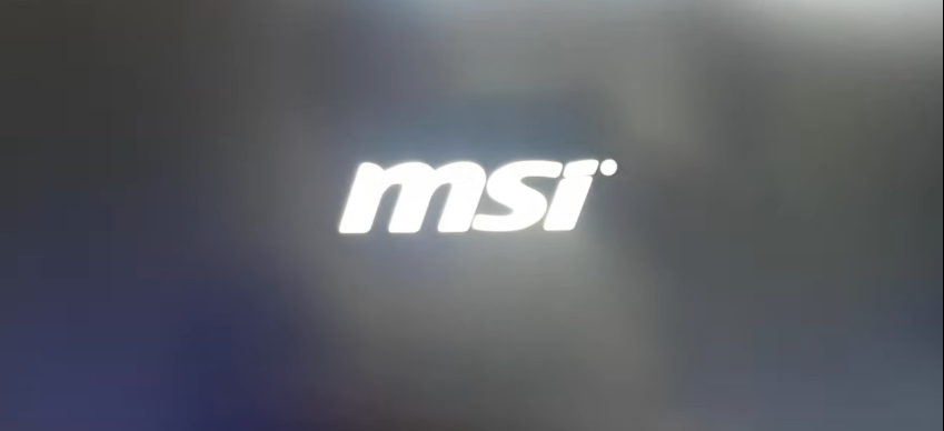 msi getting stuck on bios