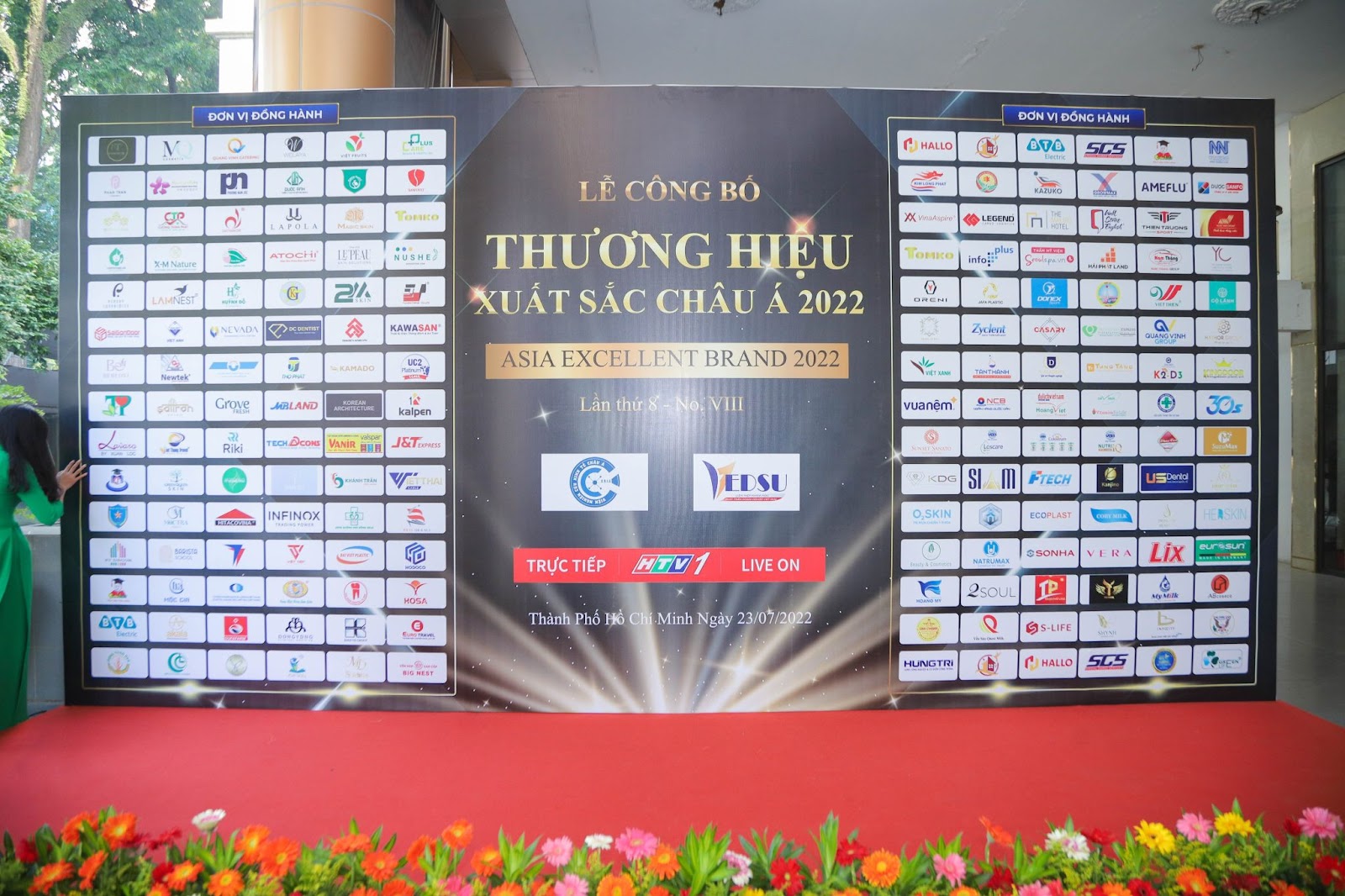 Các thương hiệu vinh dự được vinh danh