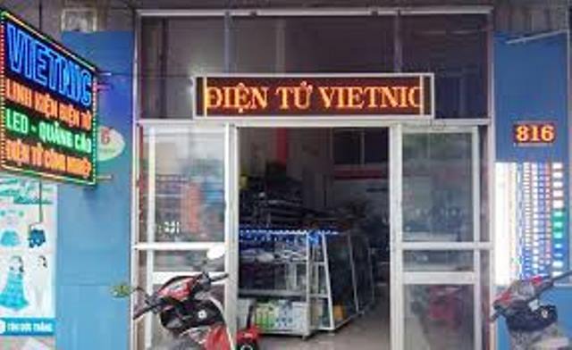 cửa hàng linh kiện điện tử Vietnic