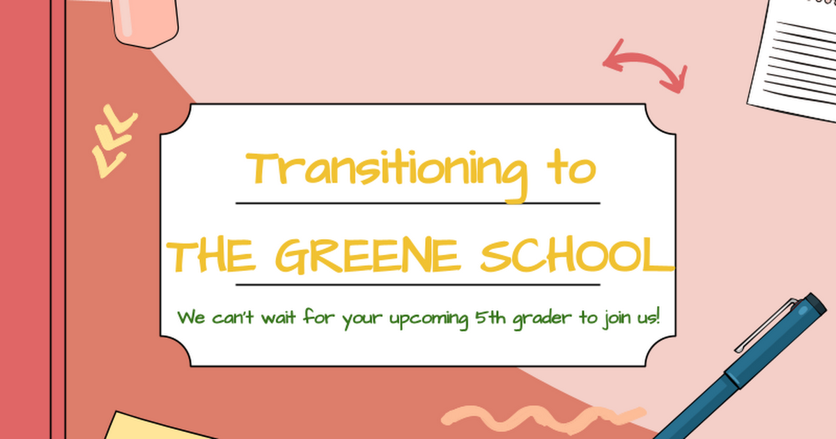 Transition to Greene 2020-2021- Symmes