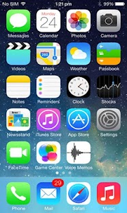 fake iPhone 5s ios7 apk Review