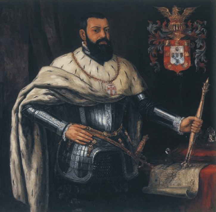 José Wasth Rodrigues. Retrato de D. João III, [1932], óleo sobre ...
